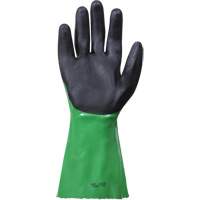 SolvStop Chemical-Resistant Gloves, Size 7, 12" L, PVC Trail Hammer and Bolt