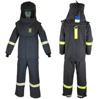 TCG Deluxe Medium Arc Flash Suit Kit, 40 cal/cm² Trail Hammer and Bolt