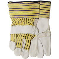 Gants Poor Boy, Taille unique, Paume en Cuir fleur de vache Trail Hammer and Bolt