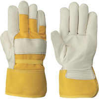 Women's Insulated Cow Grain Gloves, One Size, Grain Cowhide Palm, Fleece Inner Lining Trail Hammer and Bolt