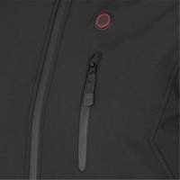 Veste chauffante Softshell, Hommes, Petit, Noir Trail Hammer and Bolt