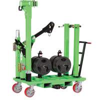 DBI-SALA&reg; Confined Space Counterweighted Cart Base Trail Hammer and Bolt