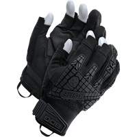 Gants de d&eacute;clenchement r&eacute;sistants aux chocs X-Site, Paume Su&egrave;de, Taille T-petit Trail Hammer and Bolt