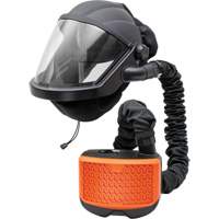 Ensemble de respirateur &agrave; purificateur d'air motoris&eacute; avec ventilateur PEAKAIR MAXSHIELD, Respirateur &agrave; masque, Pile Lithium-ion Trail Hammer and Bolt