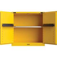 Armoire de s&eacute;curit&eacute; pour produits inflammables Utili-Guard+, 30 gal., 1 Porte(s), 43" La x 44" h x 22" p Trail Hammer and Bolt