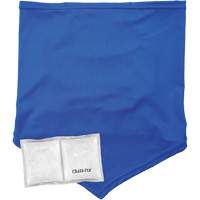 Cache-cou/bandana de refroidissement Chill-Its 6482 avec sachet r&eacute;frig&eacute;rant &agrave; changement de phase r&eacute;utilisable, petit/moyen, Bleu Trail Hammer and Bolt