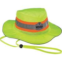 Chapeau de soleil de garde forestier GloWear 8935, petit/moyen, Jaune lime haute visibilit&eacute;, Polyester Trail Hammer and Bolt