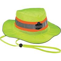 Chapeau de soleil de garde forestier de refroidissement en microfibre Chill-Its 8935MF , petite/moyenne, Lime haute visibilit&eacute; Trail Hammer and Bolt