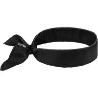 Bandeau de refroidissement Chill-Its 6702 avec polym&egrave;res int&eacute;gr&eacute;s et fermeture &agrave; nouer, Noir Trail Hammer and Bolt