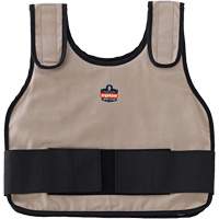 Veste de refroidissement de changement de phase standard Chill-Its 6235, Petit/Moyen, Khaki Trail Hammer and Bolt