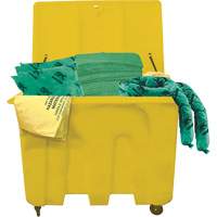 SPC&reg; HazWik&reg; Chemical Truck Spill Kits, Hazmat, Bin, 160 US gal. Absorbancy Trail Hammer and Bolt