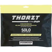 THORZT Sugar-Free Solo Shot Hydration Drink Mix, Single Serve, Pineapple-Coconut Trail Hammer and Bolt