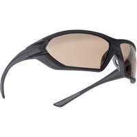 Assault Ballistic Protection Sunglasses, Brown Lens, Anti-Fog/Anti-Scratch, ANSI Z87+ Trail Hammer and Bolt
