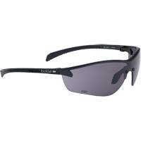 Lunettes de s&eacute;curit&eacute; BSSI Silium+, Lentille Gris/Fum&eacute;e, Antibu&eacute;e/Anti-&eacute;gratignures, ANSI Z87+ Trail Hammer and Bolt