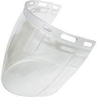 2CL Faceshield Visor, Polycarbonate, Clear Tint Trail Hammer and Bolt