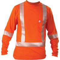 T-shirt &agrave; manches longues, Petit, Orange Trail Hammer and Bolt