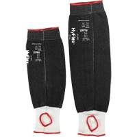 HyFlex 11-251 Narrow Protective Sleeve, Intercept, 12", ASTM ANSI Level A3, Black Trail Hammer and Bolt