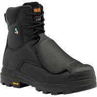 Vulcan Work Boots with External Metguard, Leather, Size 5, Impermeable Trail Hammer and Bolt