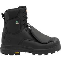 Vulcan Work Boots with External Metguard, Leather, Size 5, Impermeable Trail Hammer and Bolt