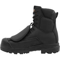 Vulcan Work Boots with External Metguard, Leather, Size 5, Impermeable Trail Hammer and Bolt