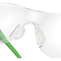 Lunettes de s&eacute;curit&eacute; gris/vert Adapt Lite, Lentille Transparent, Antibu&eacute;e/Anti-&eacute;gratignures, ANSI Z87+/R&eacute;pond ou surpasse la norme CSA Z94.3 Trail Hammer and Bolt