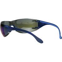 Lunettes de s&eacute;curit&eacute; Adapt Lite, Lentille Miroir bleu, Antibu&eacute;e/Anti-&eacute;gratignures, ANSI Z87+/R&eacute;pond ou surpasse la norme CSA Z94.3 Trail Hammer and Bolt