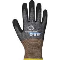 Pro S13TAXFN Thin Cut-Resistant Gloves, Size 6, 13 Gauge, Foam Nitrile Coated, TenActiv Shell, ASTM ANSI Level A5 Trail Hammer and Bolt