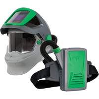 Respirateur de soudage Z4 avec joint de menton FR et APR motoris&eacute; PX5, Respirateur &agrave; masque/Masque de soudage Trail Hammer and Bolt