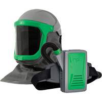APR motoris&eacute; Z-Link avec cape &agrave; l'&eacute;paule Zytec FR, Respirateur &agrave; masque/Masque de soudage Trail Hammer and Bolt