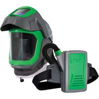 Masque de respirateur Z-Link avec joint de visage, visi&egrave;re & montage &agrave; ceinture, Respirateur &agrave; masque/Masque de soudage, Pile Lithium-ion Trail Hammer and Bolt