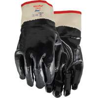 Gants enduits Nitri-Pro, 9/Grand, R&ecirc;vetement Nitrile, Enveloppe en Jersey/Coton Trail Hammer and Bolt
