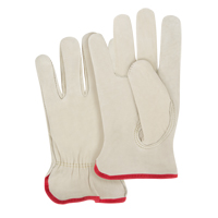Close-Fit Driver's Gloves, 2X-Large, Grain Cowhide Palm Trail Hammer and Bolt