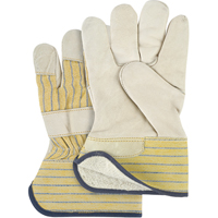 Gant pour ajusteur doubl&eacute;s pour l'hiver r&eacute;sistant &agrave; l'abrasion, Dames, Paume en Cuir fleur de vache, Doublure en Molleton de coton Trail Hammer and Bolt