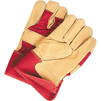 Gants d'ajusteur doubl&eacute;s pour l'hiver &agrave; chaleur sup&eacute;rieure, Grand, Paume en Cuir fleur de porc, Doublure en Thinsulate Trail Hammer and Bolt