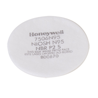 North&reg; Respirator Filters, Particulate Filter, N95 Filter Trail Hammer and Bolt
