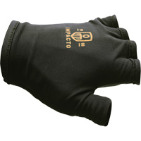 Anti-Impact Fingerless Right-Hand Glove, X-Small, Split Leather Palm, Slip-On Cuff Trail Hammer and Bolt