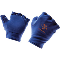 Anti-Impact Tool Grip Fingerless Left-Hand Glove Liner, Size X-Small, Synthetic Palm Trail Hammer and Bolt