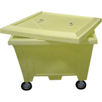 Bacs de manutention extra-grands avec roues de 4", 223 gal. US Capacit&eacute; Trail Hammer and Bolt