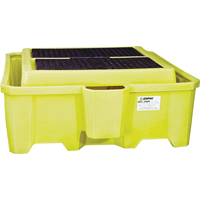 GRV 2000i sans drain, Capacit&eacute; de d&eacute;versement 385 gal. US, 73" x 80,5" x 29,5" Trail Hammer and Bolt