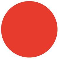 Round Write-On Labels, Circle, 3" L x 3" W, Red Trail Hammer and Bolt