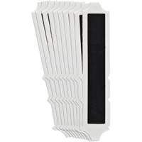 &eacute;tiquettes de lettres et chiffres gothiques individuels Quick-Align, I, 4" h, Noir Trail Hammer and Bolt