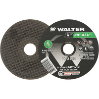 Zip Alu Cut-Off Wheel, 5" x 3/64", 7/8" Arbor, Type 1, Aluminum Oxide, 12200 RPM Trail Hammer and Bolt