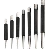 7-Piece Centre Punches With Square Shank Trail Hammer and Bolt