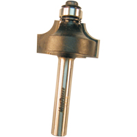 Woodpecker Carbide Bits - Beading Bits, 1-1/4" Dia., 1/4" Shank Trail Hammer and Bolt