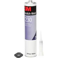 Scotch-Weld PUR Adhesive TS230, 10 oz., Cartridge, White Trail Hammer and Bolt