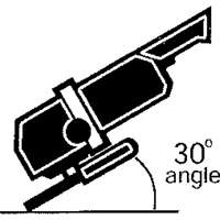 Meule rapide A24N, 6" x 1/4", Arbre 7/8", Oxyde d'aluminium, Type 27 Trail Hammer and Bolt
