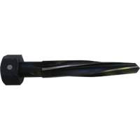 Aligning Reamer, 11/16", Spiral Flute, High Speed Steel, Straight Shank Trail Hammer and Bolt