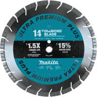 Lame diamant &agrave; bordure segment&eacute;e Ultra-Premium Plus Trail Hammer and Bolt