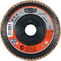Flap Disc, 4-1/2" x 5/8"-11, Type 27, 40 Grit, Ceramic Trail Hammer and Bolt