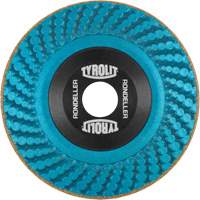 Rondeller Depressed Centre Grinding Wheel, 4-1/2", 36 Grit, 7/8", 13300 RPM, Type 29 Trail Hammer and Bolt